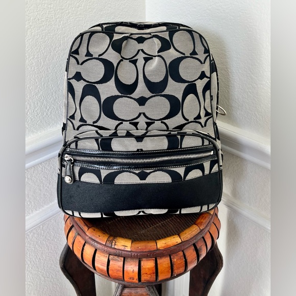 Coach Handbags - COACH Signature Backpack